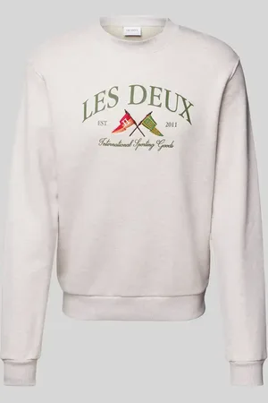 Les Deux Bluza z wyhaftowanym logo model ‘Ivy’