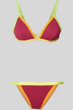 Banana Moon Zestaw bikini z fakturowanym wzorem model ‘TANEOFIABA SANTACOLOR’