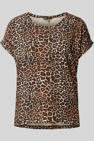 ONLY T-shirt o kroju regular fit z dodatkiem wiskozy m ‘MOSTER’