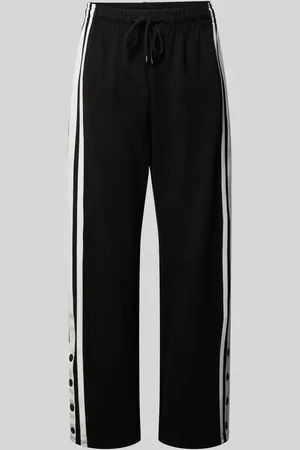 Lena Gercke Spodnie typu track pants o kroju regular fit z lampasami model ‘Suzi’