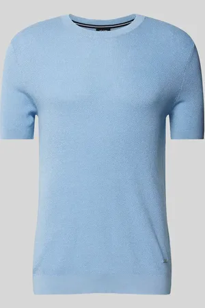 JOOP! T-shirt z imitacji dzianiny model ‘Valdro’