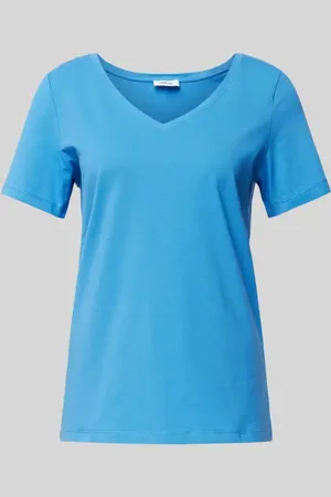 QS by s.Oliver T-shirt o kroju regular fit z mieszanki bawełny i elastanu