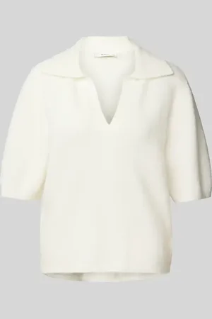 Gestuz Sweter z dzianiny z rękawem o dł. 1/2 model ‘alpha’