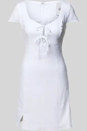 Guess Sukienka mini z wiązaniem model ‘ISABEAU’
