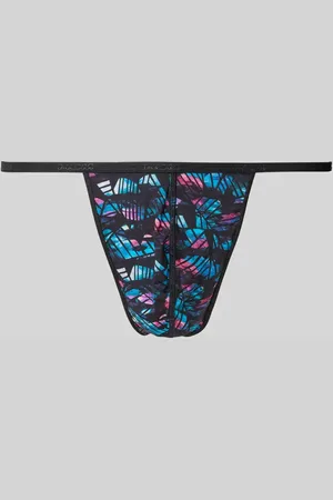 Hom Stringi z elastycznym paskiem z logo model ‘Black Rock’