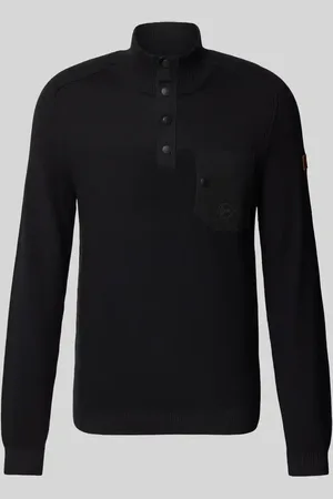 QS by s.Oliver Sweter z dzianiny o kroju regular fit z czystej bawełny pika
