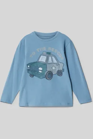 NAME IT Bluzka z długim rękawem i okrągłym dekoltem model ‘NMMDUSTY’