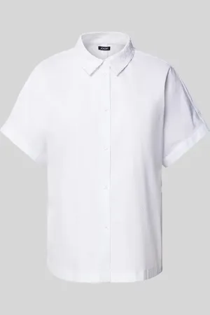 JOOP! Bluzka koszulowa o kroju regular fit z rękawem o dł. 1/2 model ‘Bailee’