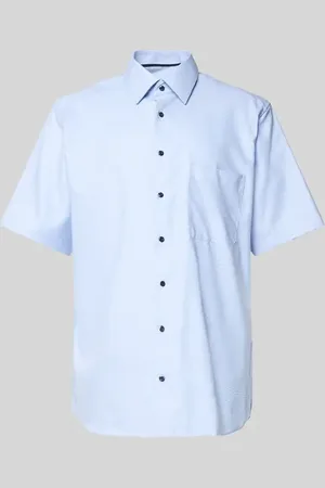 ETERNA Koszula biznesowa o kroju comfort fit z rękawem o dł. 1/2