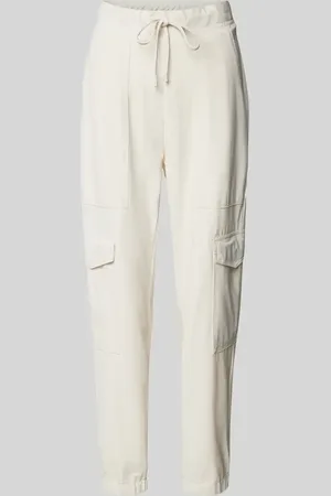 Cambio Spodnie sportowe o skróconym kroju tapered fit model ‘KARO’