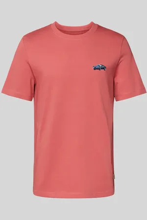 QS by s.Oliver T-shirt o kroju regular fit z czystej bawełny z aplikacją Ford®