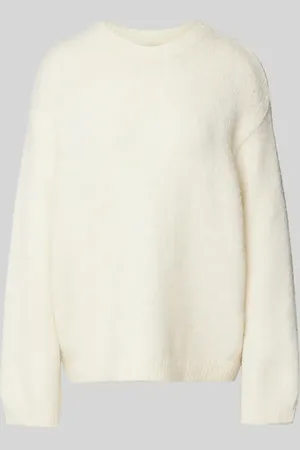Gina Tricot Sweter z dzianiny z obniżonymi ramionami model ‘Boxi’