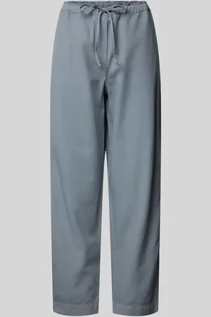 Marc O’ Polo Spodnie lniane o kroju relaxed fit z tunelem