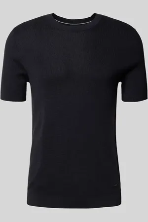 JOOP! T-shirt z imitacji dzianiny model ‘Valdro’