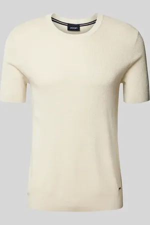 JOOP! T-shirt z imitacji dzianiny model ‘Valdro’