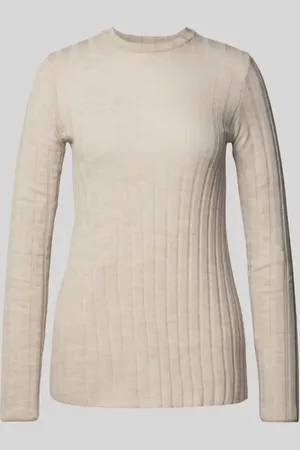 Ivy & Oak Sweter z dzianiny z żywej wełny z fakturowanym wzorem model ‘KACY’
