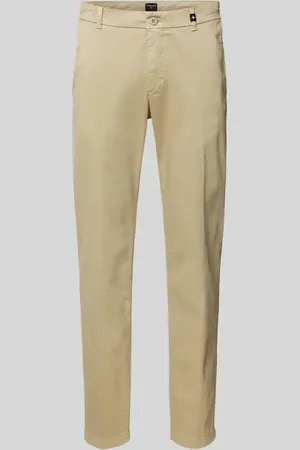 Strellson Chinosy o kroju slim fit z aplikacją z logo model ‘Tius’