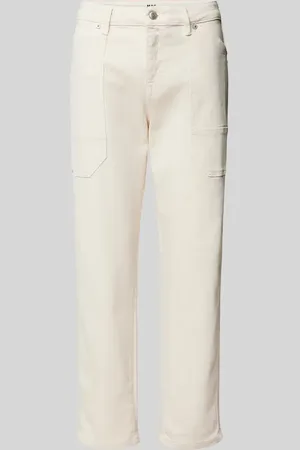 Mac Jeansy o kroju baggy fit z nakładanymi kieszeniami model ‘Iowa’