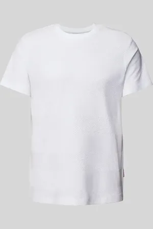 JOOP! T-shirt z fakturowanym wzorem model ‘Ismet’