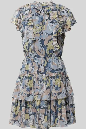 Ralph Lauren Sukienka mini z falbanami model ‘DEVANY’