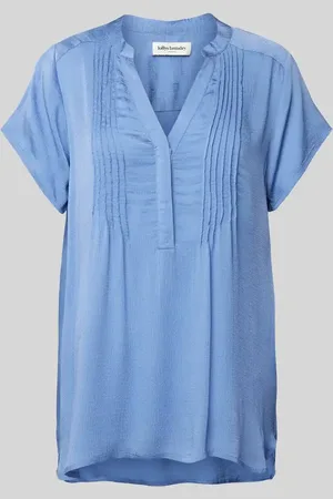 Lollys Laundry Bluzka z dekoltem w serek model ‘Heather’