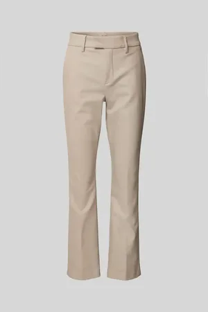 Mos Mosh Spodnie materiałowe o kroju slim fit z wpuszczanymi kieszeniami model ‘ELLEN NIGHT’