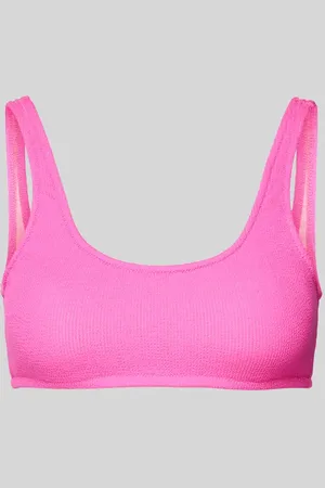 Banana Moon Top bikini z detalem z logo model ‘JUSTIN’