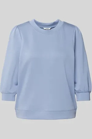 mbyM Bluza z mieszanki wiskozy z rękawem o dł. 3/4 model ‘Kadi’