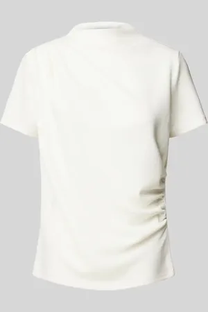 My Essential Wardrobe T-shirt z marszczeniami model ‘Helle’