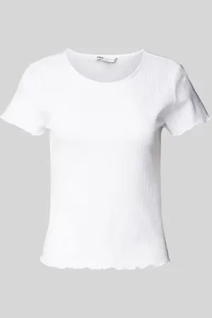ONLY T-shirt o kroju regular fit z czystej bawełny model ‘CARLOTTA’