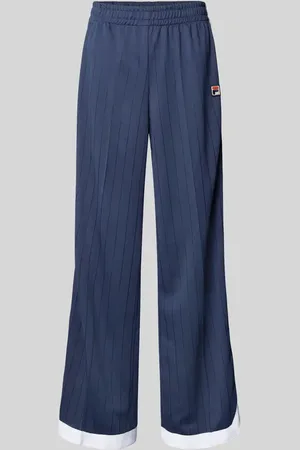 Fila Spodnie typu track pants z prostą nogawką i naszywką z logo model ‘LORCE’
