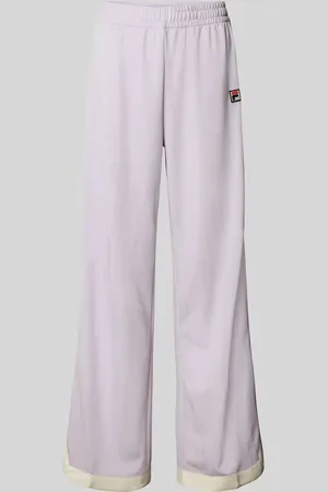 Fila Spodnie typu track pants z prostą nogawką i naszywką z logo model ‘LORCE’