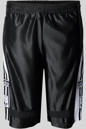 adidas Szorty o kroju relaxed fit z naszywkami z logo model ‘ADIBREAK’