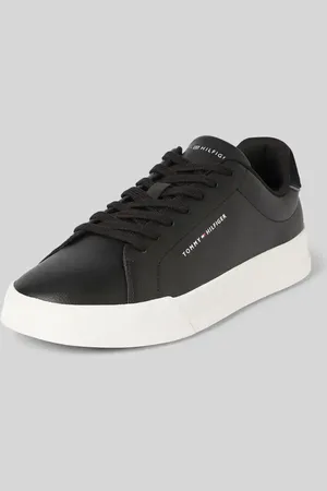 Tommy Hilfiger Sneakersy niskie z mieszanki skóry