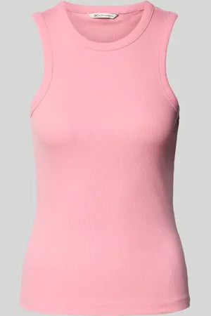 TOM TAILOR Top o kroju regular fit z drobnym prążkowaniem