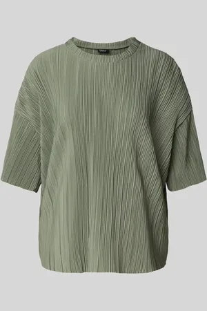 ONLY T-shirt o pudełkowym kroju z plisami model ‘RAVENNA’