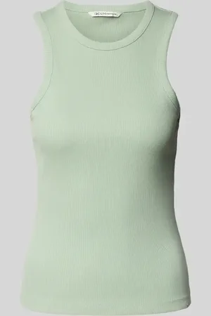 TOM TAILOR Top o kroju regular fit z drobnym prążkowaniem