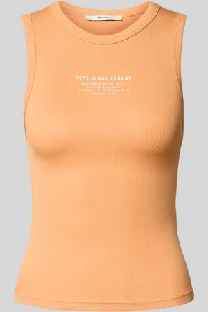 Pepe Jeans Top z nadrukiem z logo model ‘VIV’