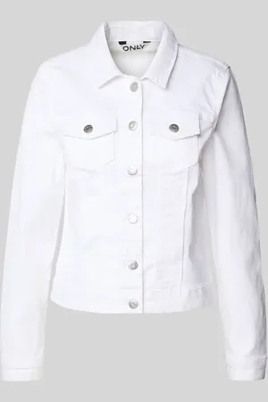 ONLY Kurtka jeansowa o kroju regular fit z dodatkiem bawełny model ‘WONDER’