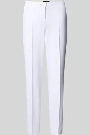 Cambio Spodnie materiałowe o kroju skinny fit z przeszytym kantem model ‘ROS’