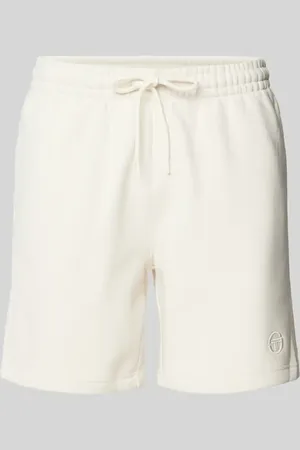 Sergio Tacchini Szorty z dzianiny dresowej o kroju regular fit z wyhaftowanym logo model ‘SIMBA’