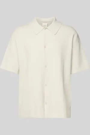Calvin Klein Koszula casualowa o kroju regular fit z fakturowanym wzorem