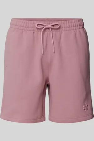 Sergio Tacchini Szorty z dzianiny dresowej o kroju regular fit z wyhaftowanym logo model ‘SIMBA’