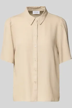 VILA Bluzka koszulowa o kroju regular fit z rękawem o dł. 1/2 model ‘PRICIL’