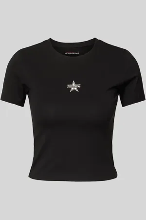Guess T-shirt z wyhaftowanym logo