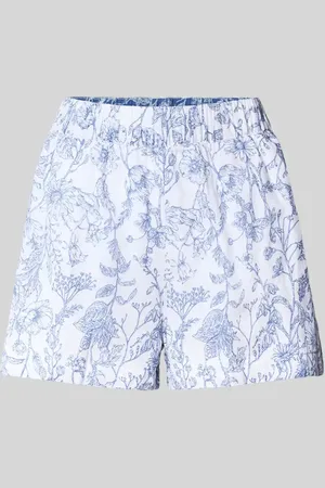 Pepe Jeans Szorty lniane o kroju relaxed fit z elastycznym pasem model ‘DARCY’