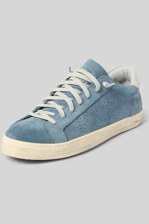 P448 Sneakersy skórzane z nadrukiem z logo model ‘JOHNDECO’