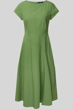 Max Mara Sukienka midi z krótkim rękawem model ‘MAGMA’