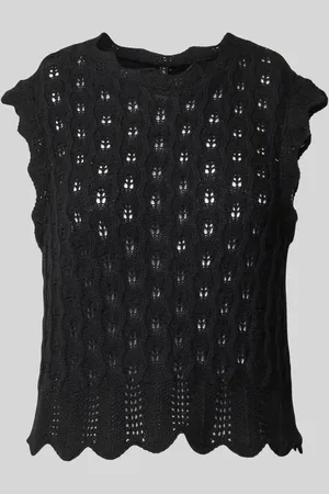 ONLY Top o kroju regular fit z dzianiny z mieszanki bawełny model ‘LUNA LIFE’