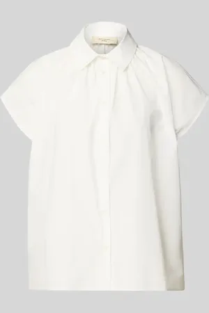 Max Mara Bluzka o kroju regular fit z krótkimi rękawami model ‘VALLO’